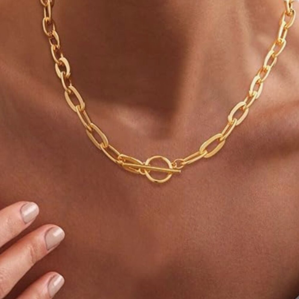 Anthro Gold Link Chain